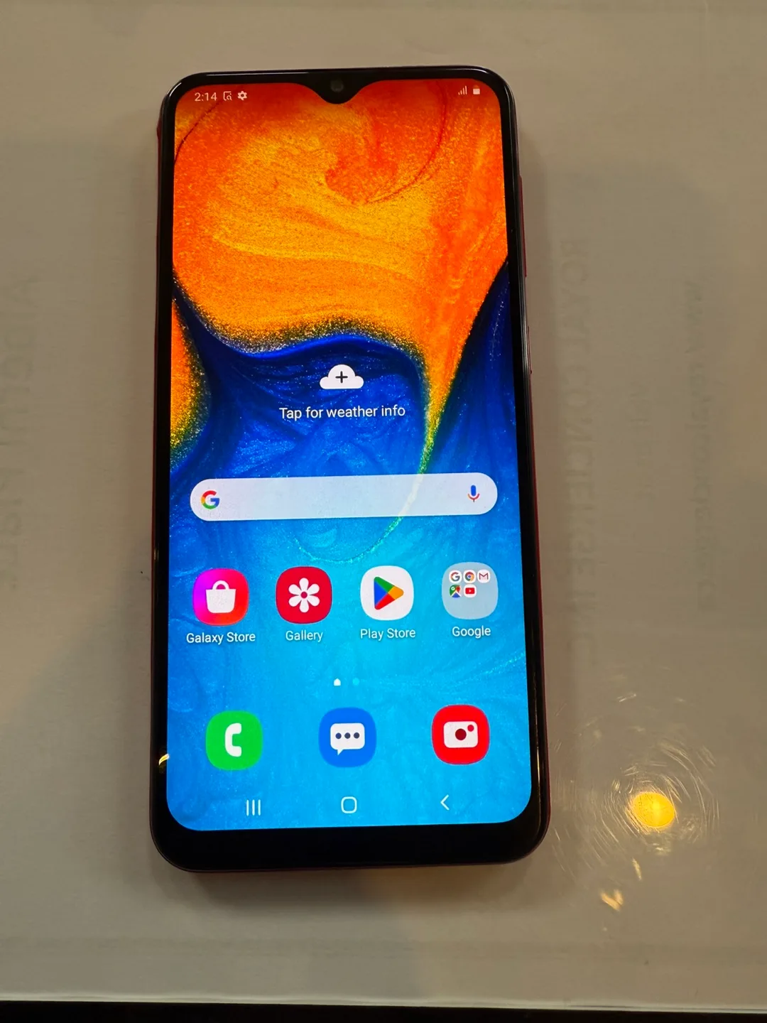 Samsung Galaxy A20 - Red