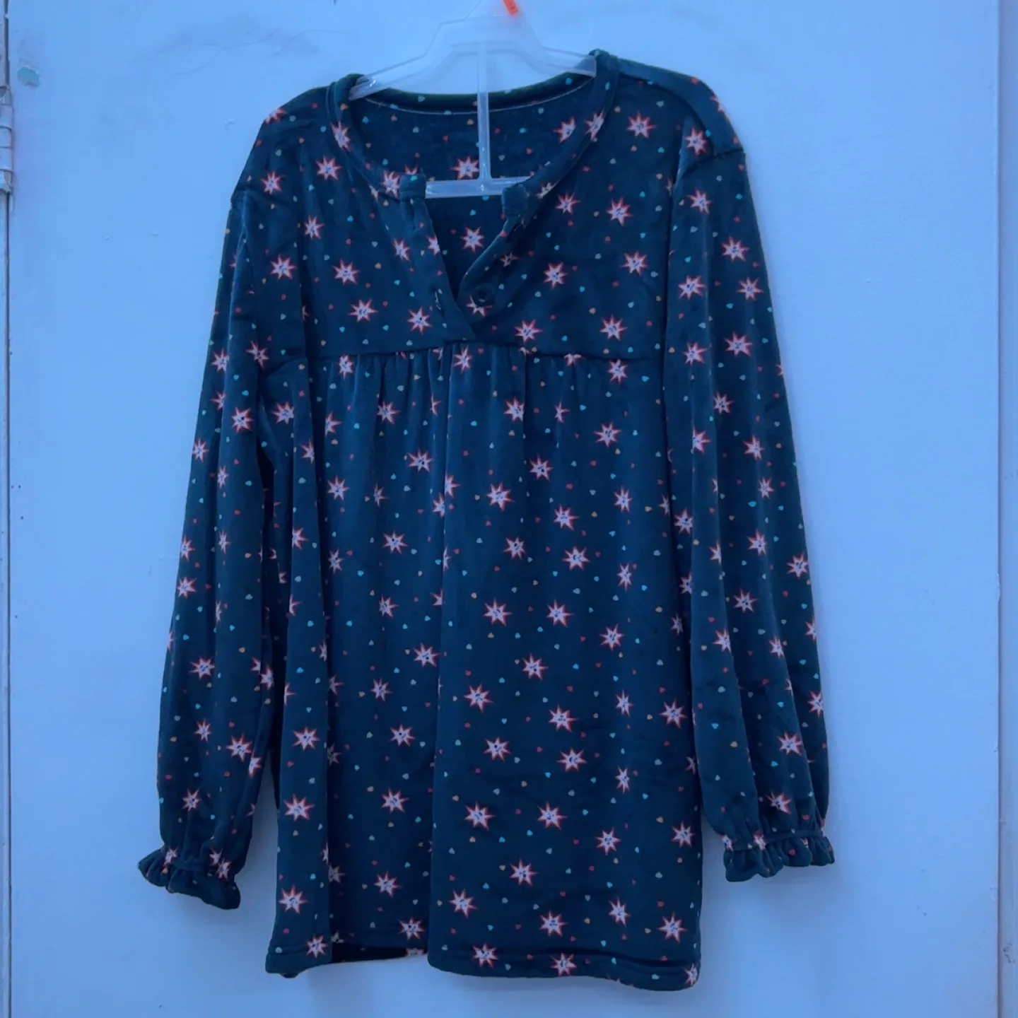 Long Sleeve Pyjama Top thumbnail
