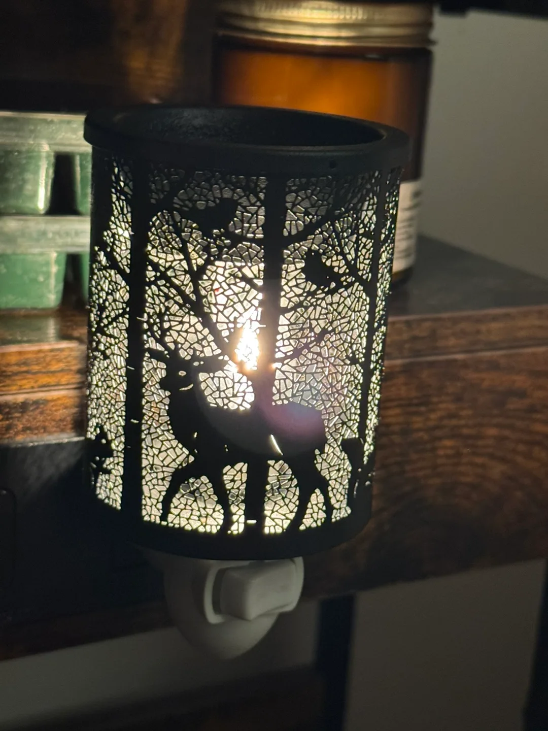 Deer Silhouette Plug-In Fragrance Warmer thumbnail