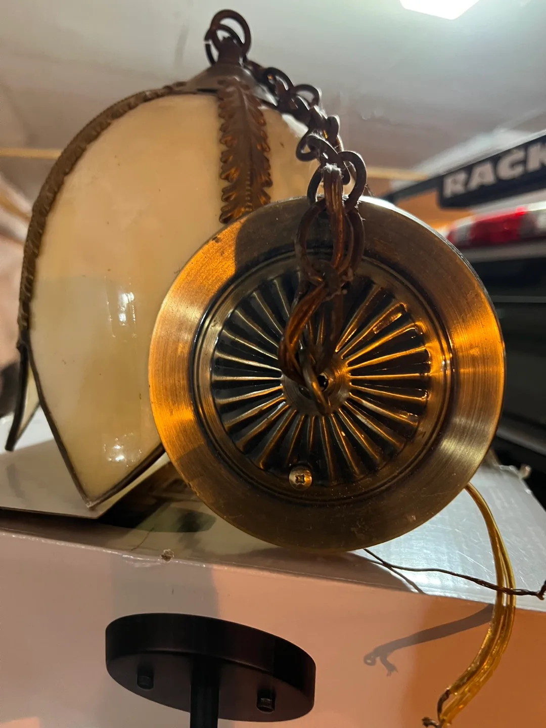 Vintage Style Hanging Light Fixture image indicator(4)