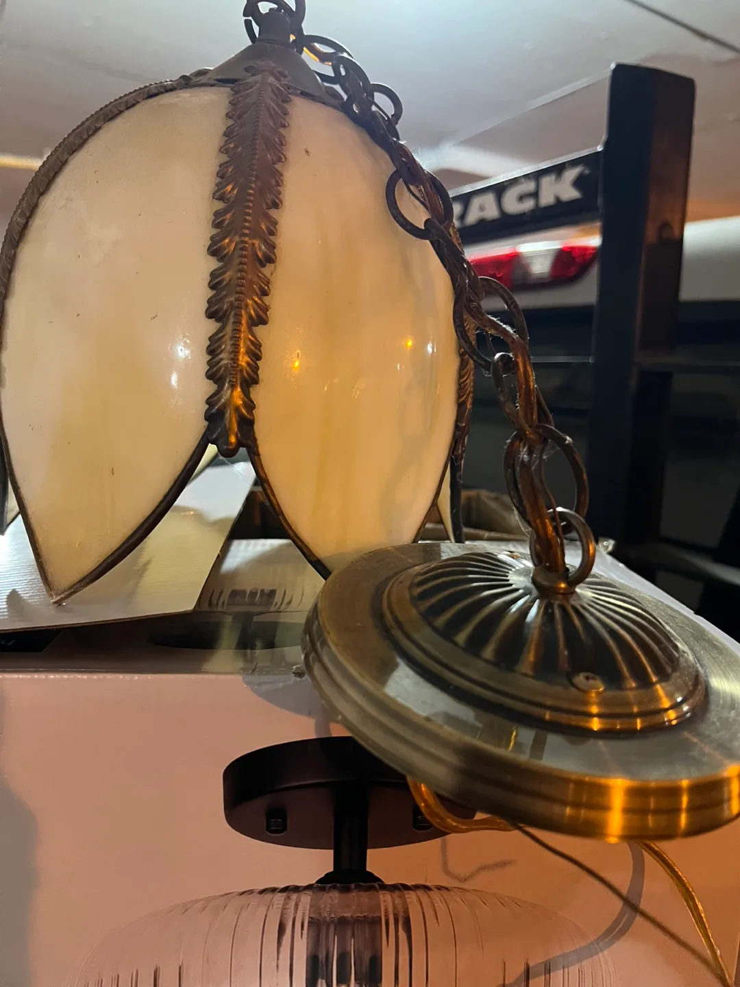 Vintage Style Hanging Light Fixture image indicator(2)