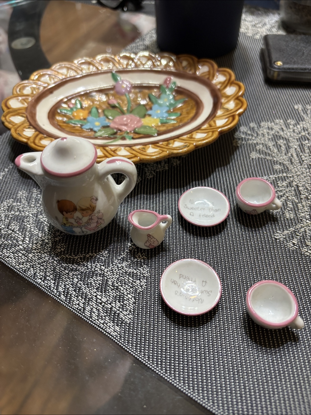 Vintage Porcelain Tea Set