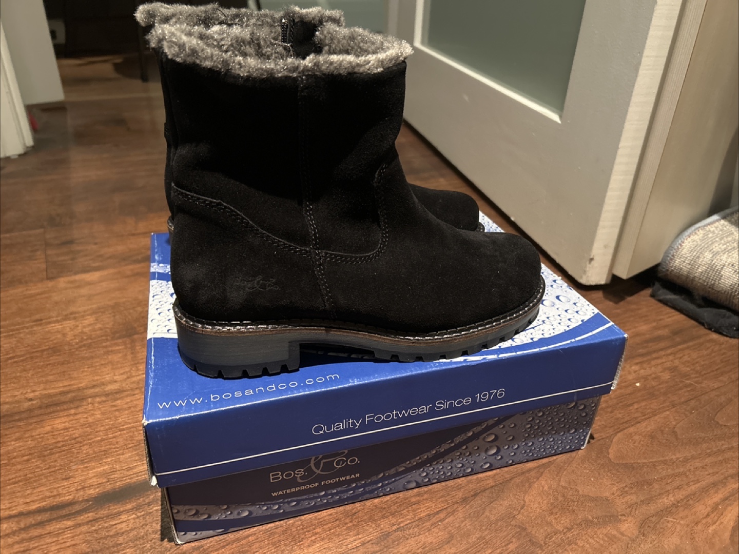 Bos & Co Waterproof Black Suede Boots - photo 3