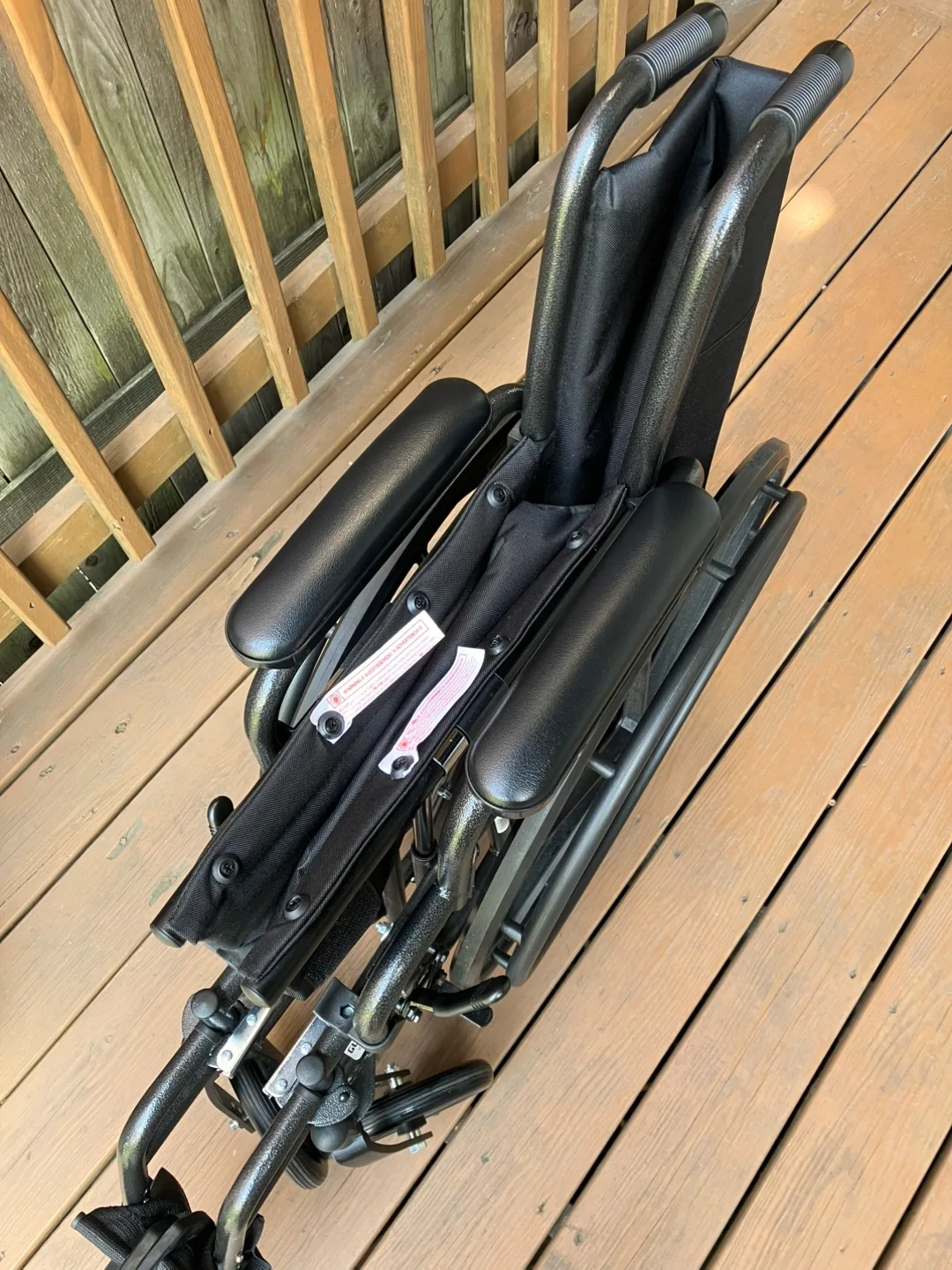 Foldable Medline Wheelchair With Auvon Memory Cushion - Like New image indicator(2)