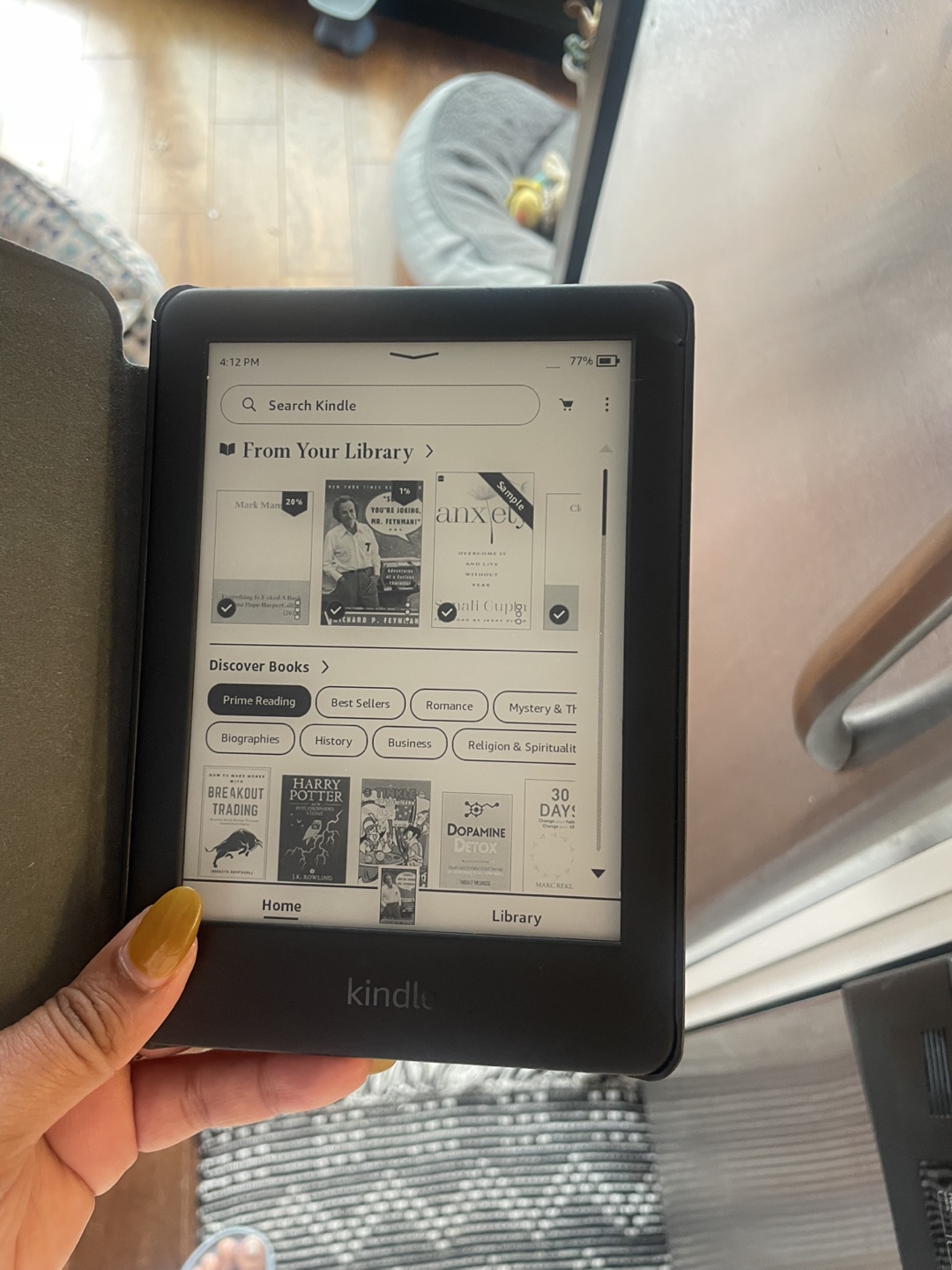 Kindle eReader with Case