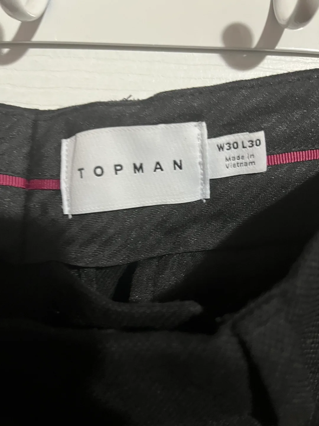 Topman Black Suit - pants W30 L30 blazer 38 R image indicator(3)