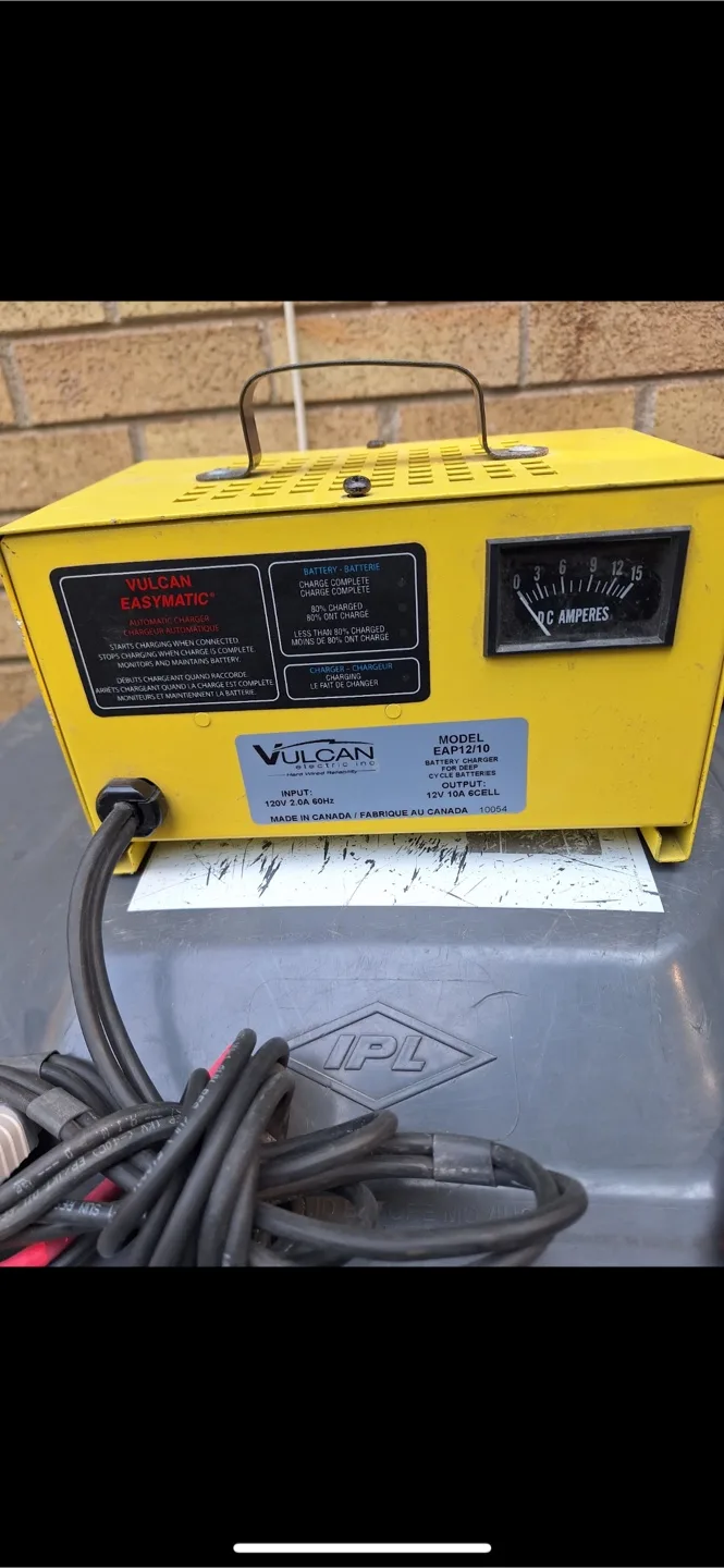 Vulcan Easymatic EAP12/10 Battery Charger thumbnail