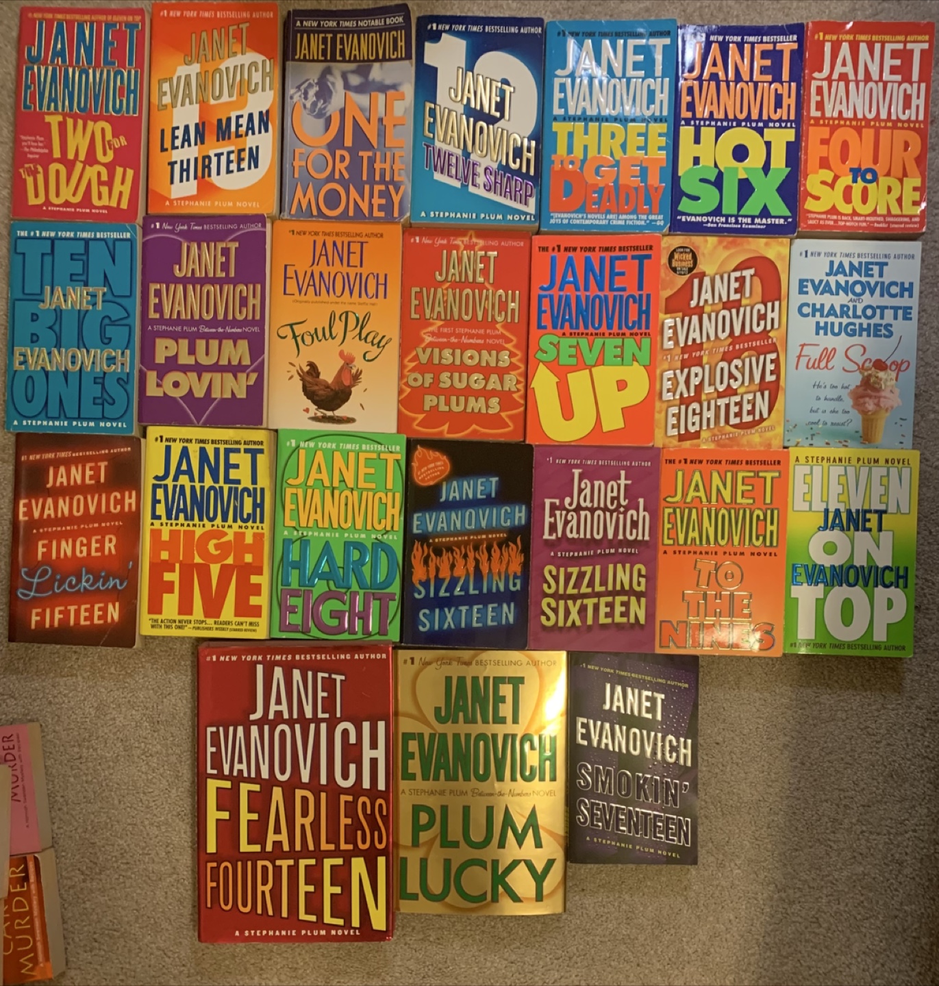 Stephanie Plum Series by Janet Evanovich
