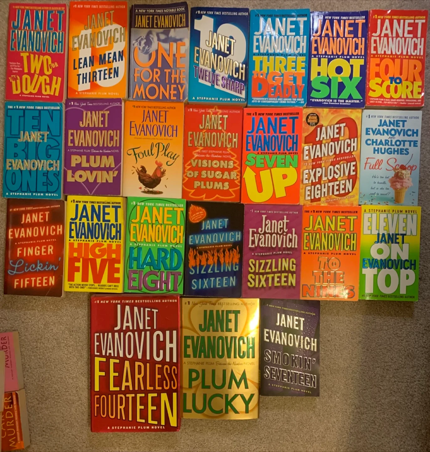 Stephanie Plum Series by Janet Evanovich