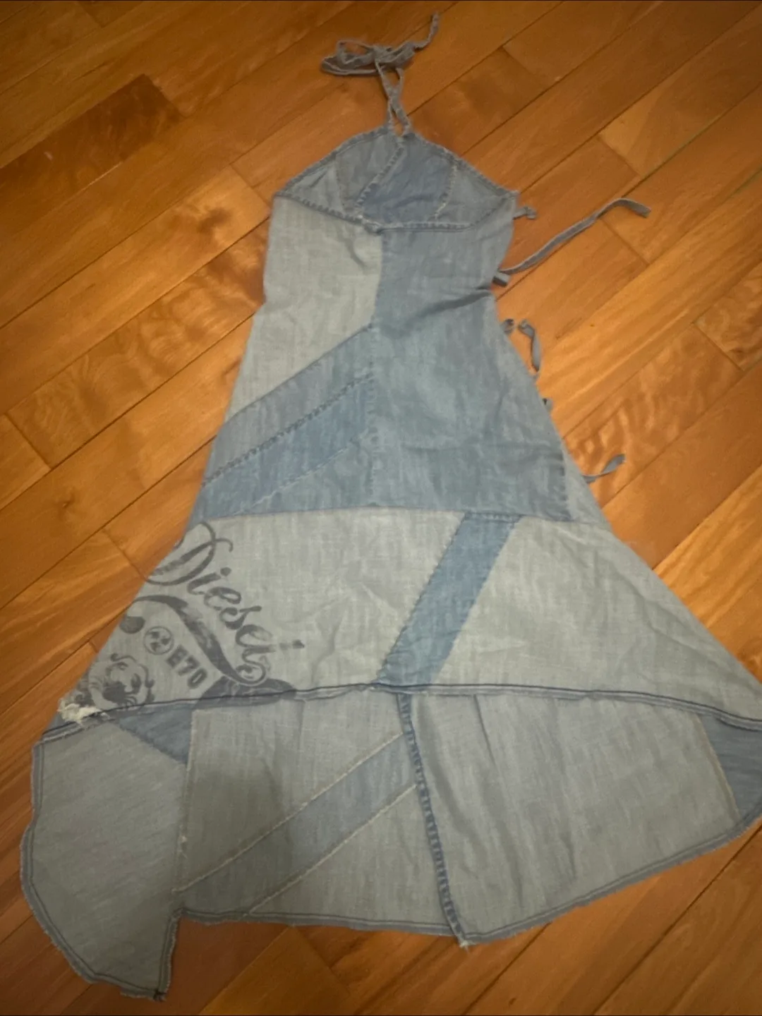 Diesel Denim Patchwork Dress image indicator(3)