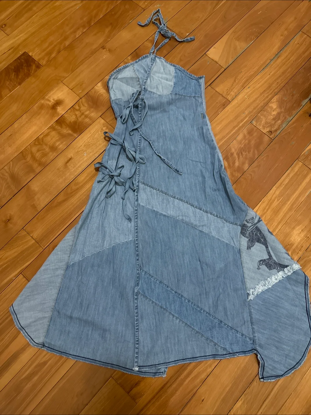 Diesel Denim Patchwork Dress image indicator(2)