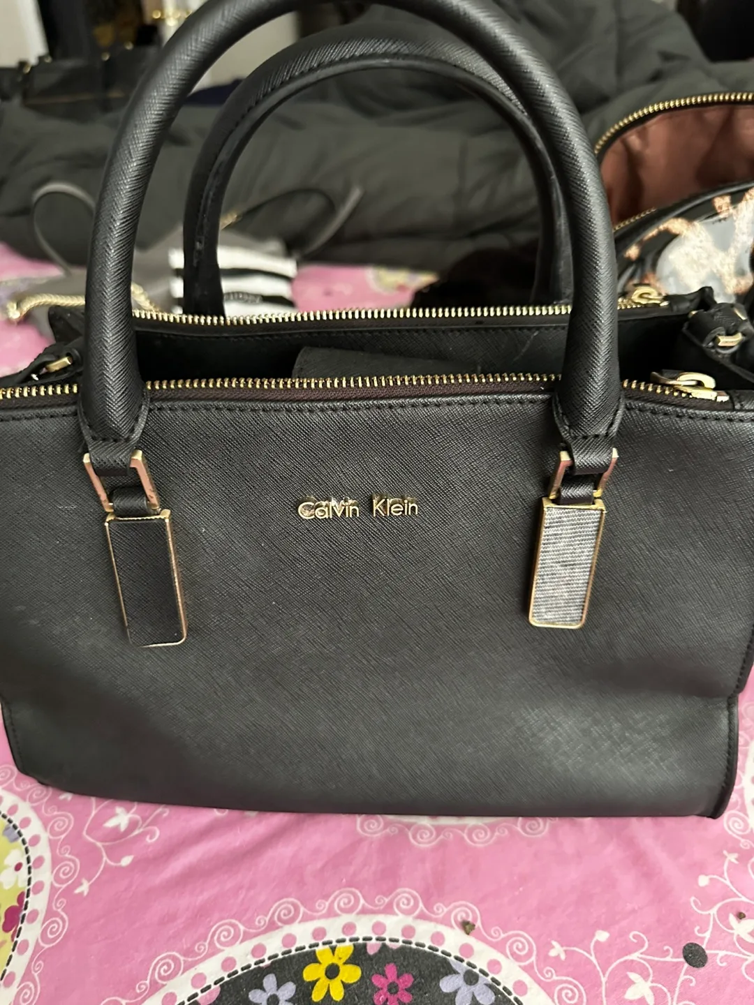 Calvin Klein Black Handbag thumbnail