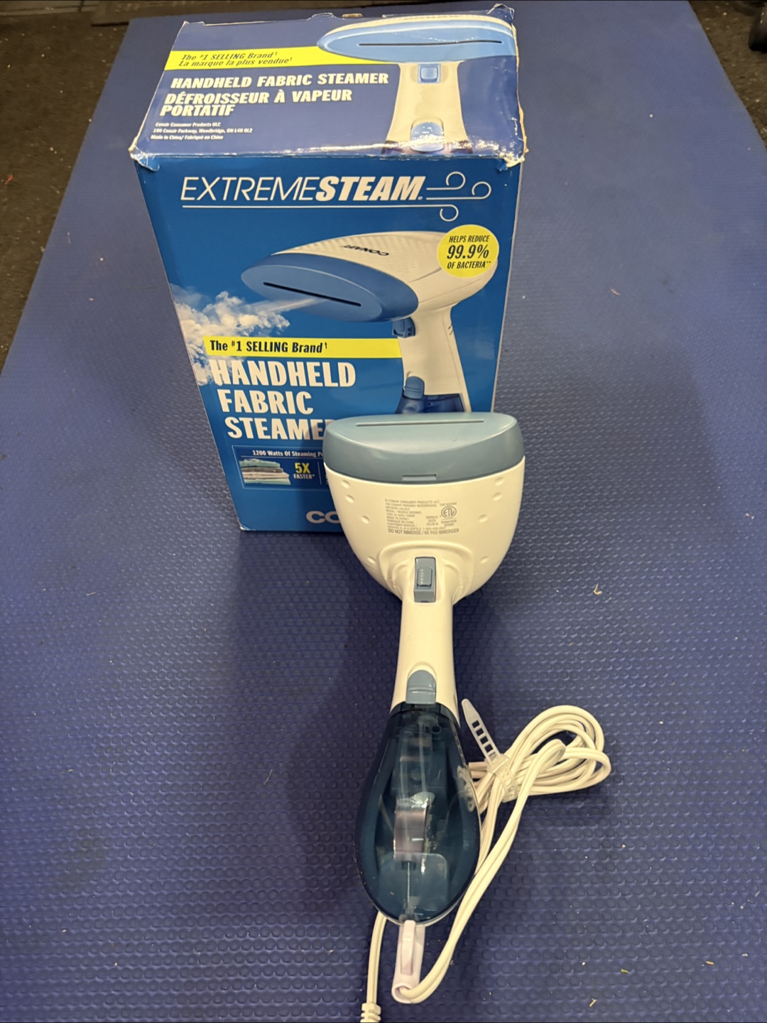 ExtremeSteam Handheld Fabric Steamer