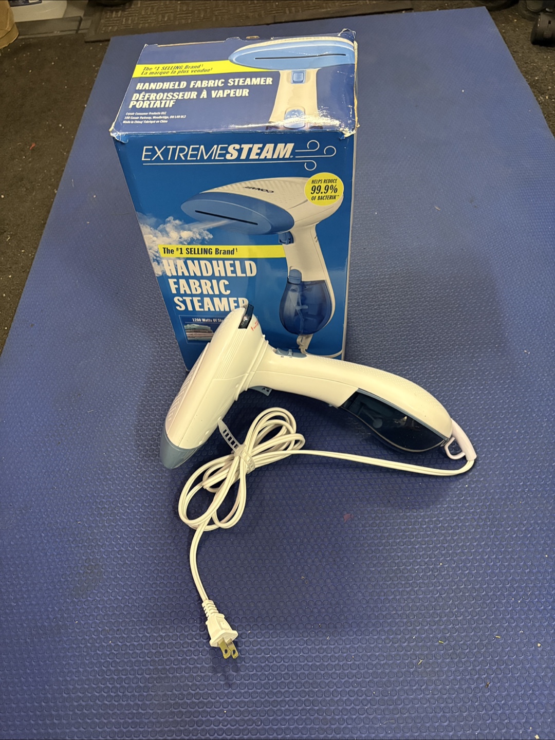 ExtremeSteam Handheld Fabric Steamer - photo 4