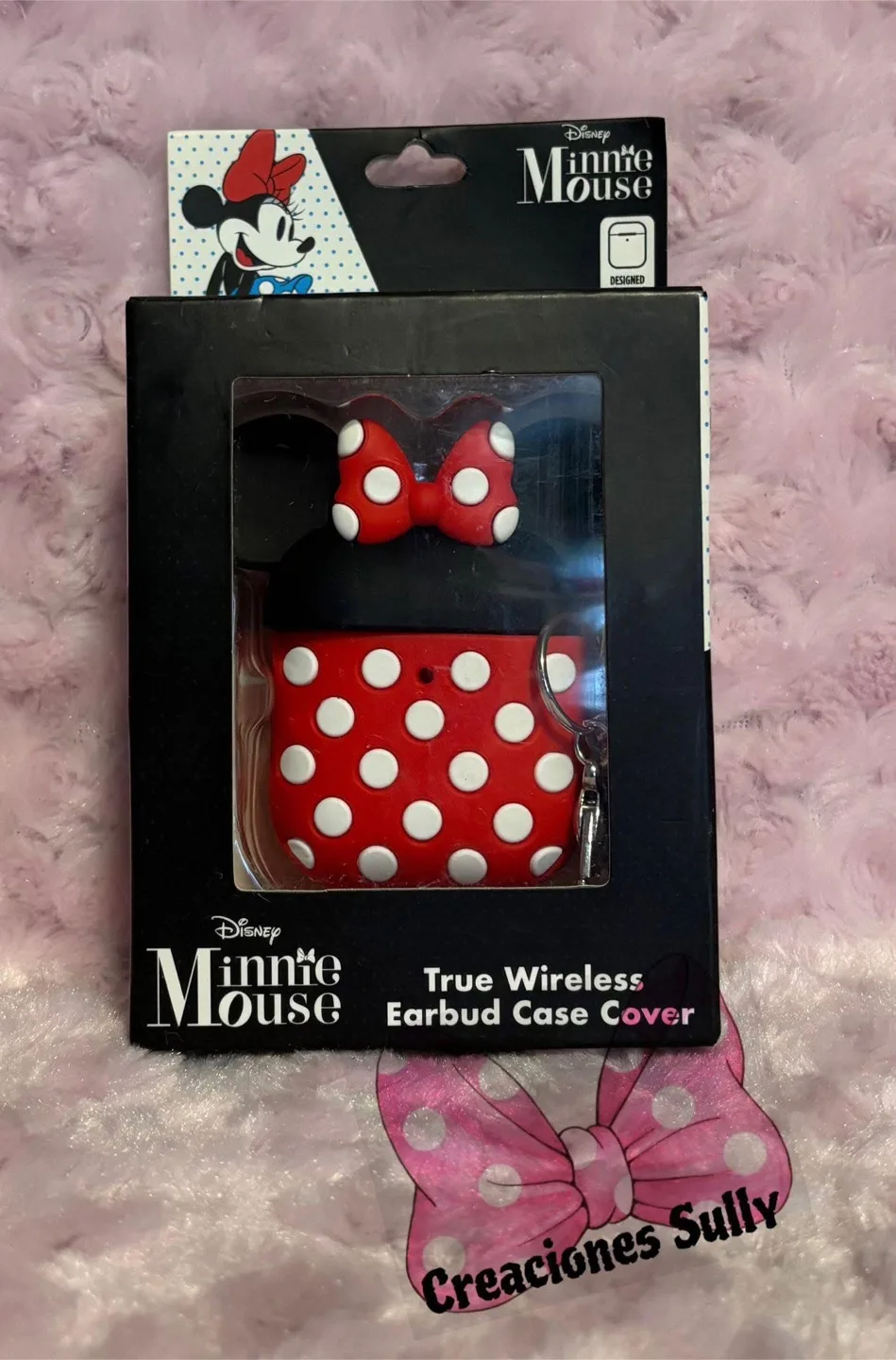 Disney Minnie Mouse True Wireless Earbud Case Cover - New thumbnail