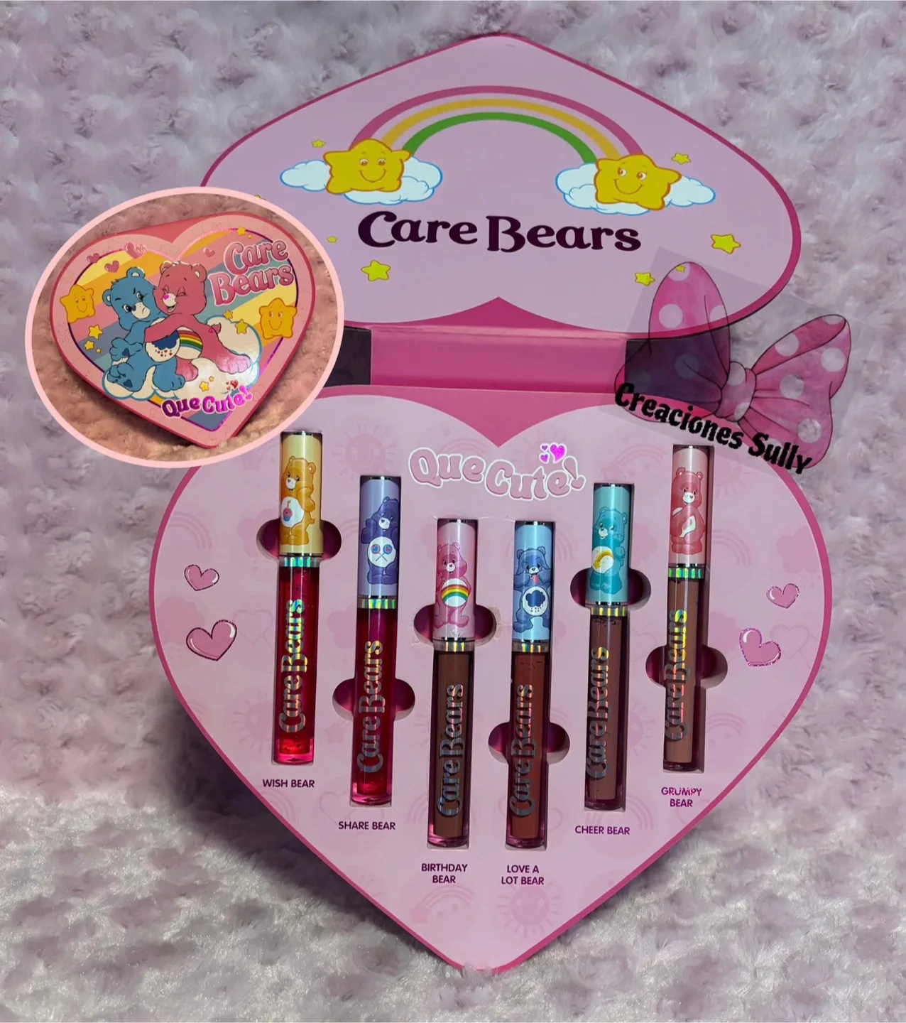 Care Bears x Que Cute! Lip Gloss Set thumbnail
