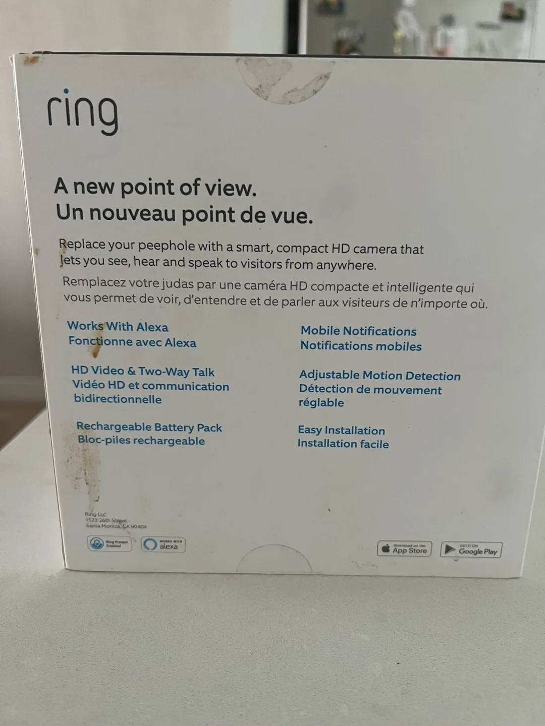 Ring Door View Cam (Battery-Powered) image indicator(2)