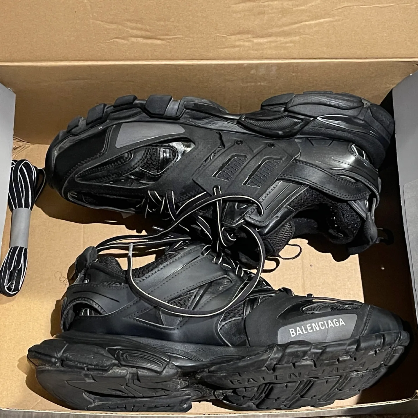 Balenciaga Track Sneakers Black - Size 10 (44) image indicator(2)