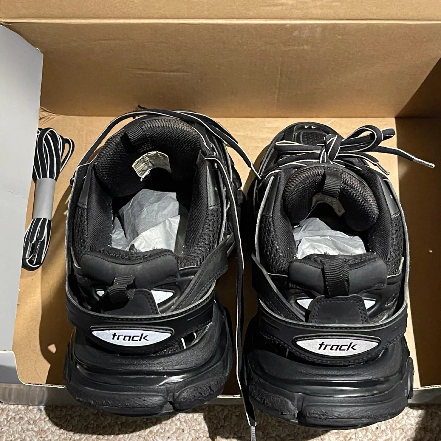 Balenciaga Track Sneakers Black - Size 10 (44) image indicator(3)
