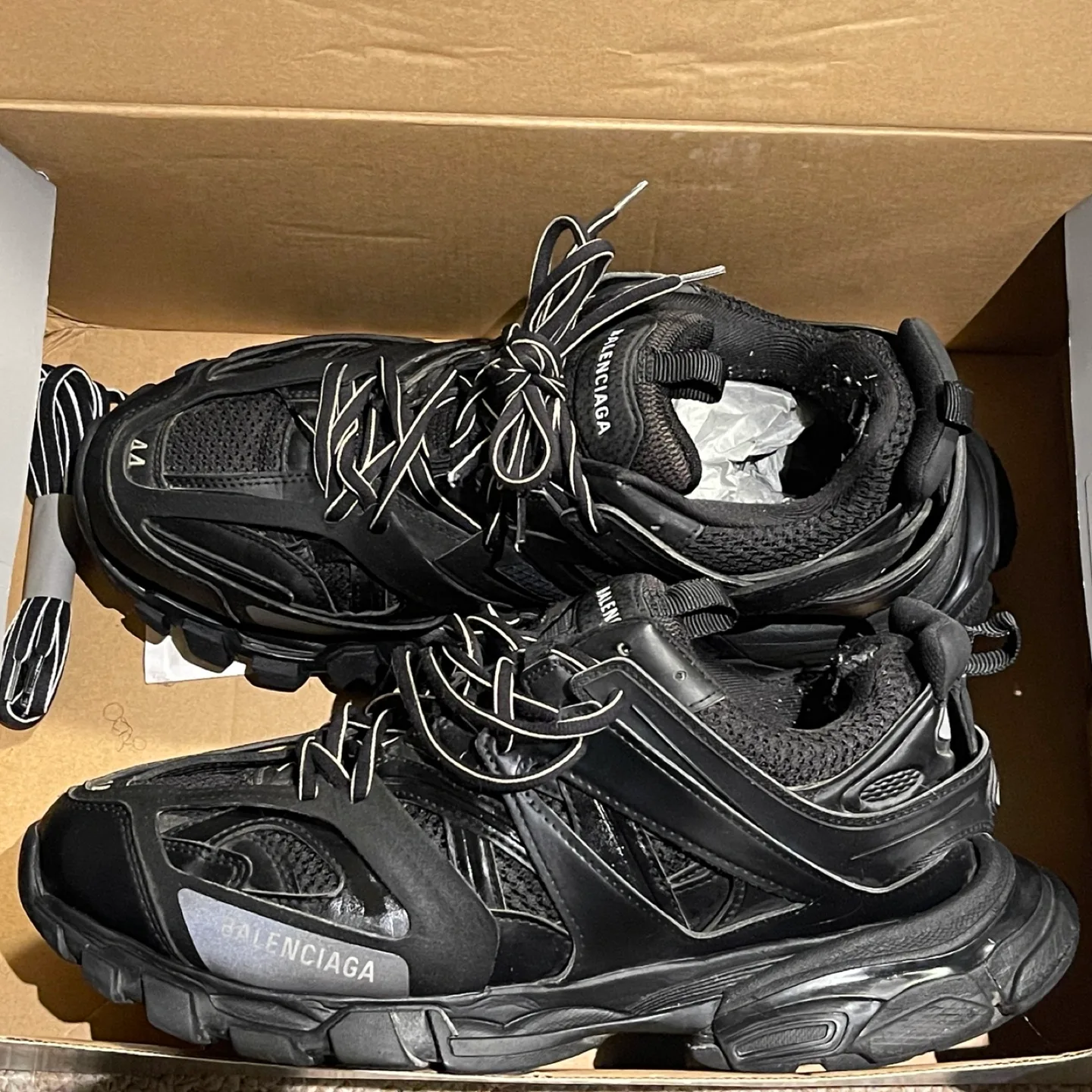 Balenciaga Track Sneakers Black - Size 10 (44) image indicator(4)