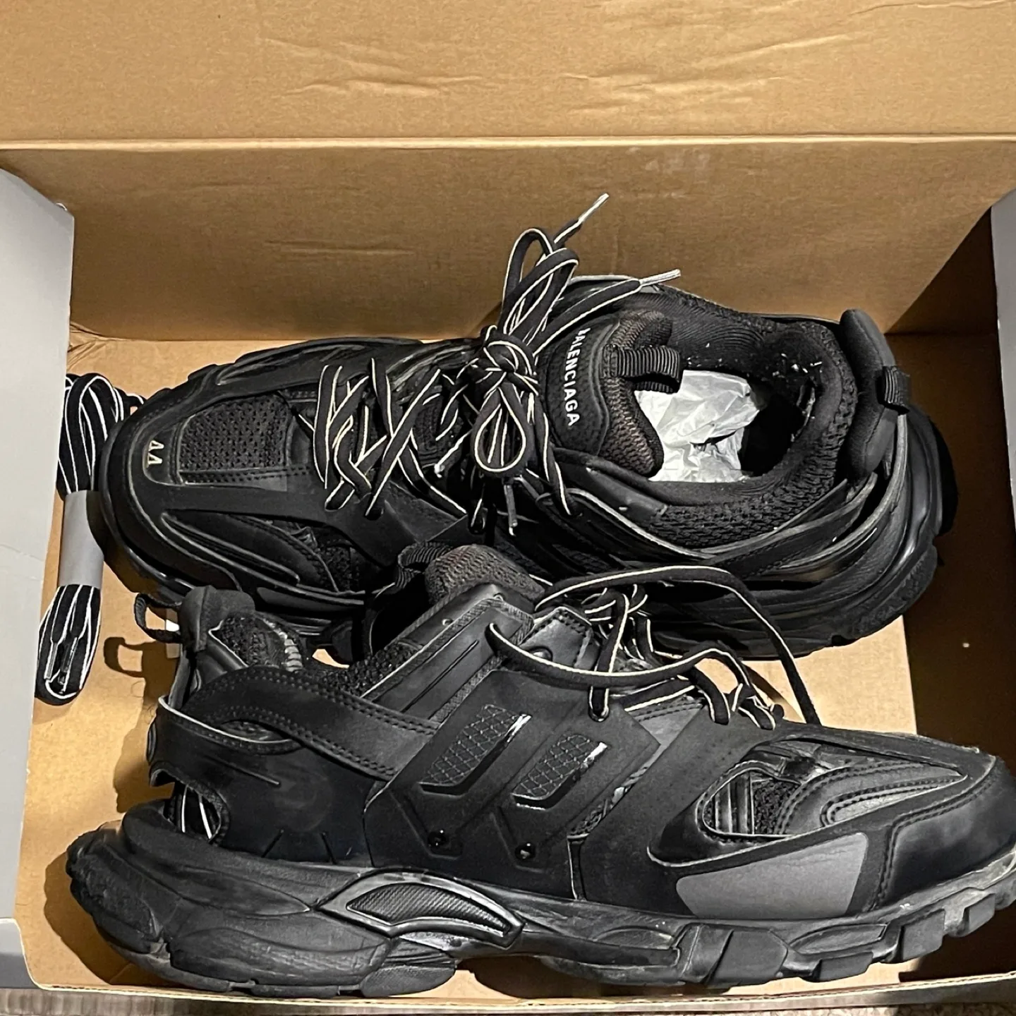 Balenciaga Track Sneakers Black - Size 10 (44) image indicator(5)