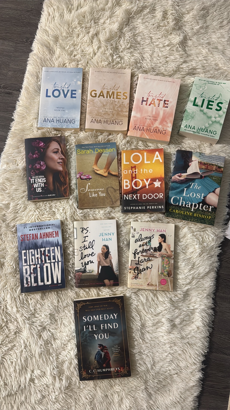 Mixed Book Lot - Ana Huang, Jenny Han, and More!