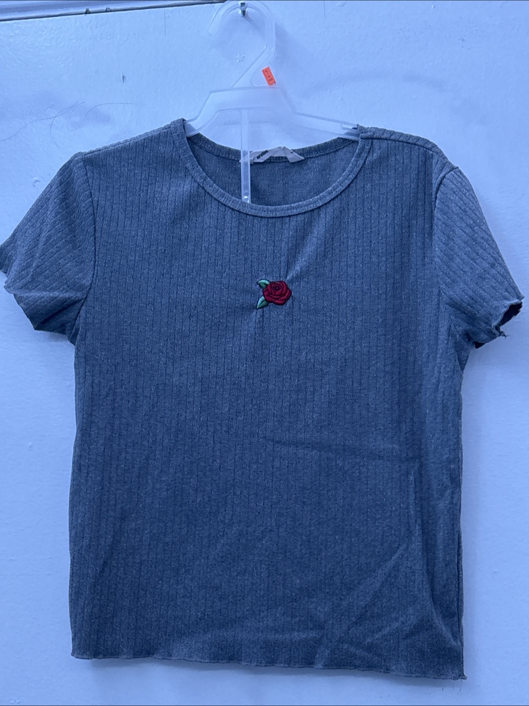 Bluenotes XS Grey Ribbed T-Shirt