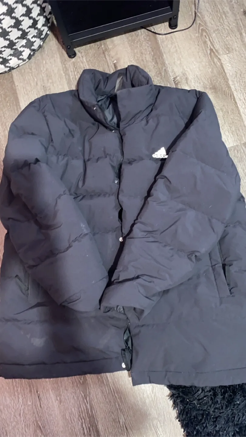 Adidas Puffer Jacket XL Black image indicator(2)