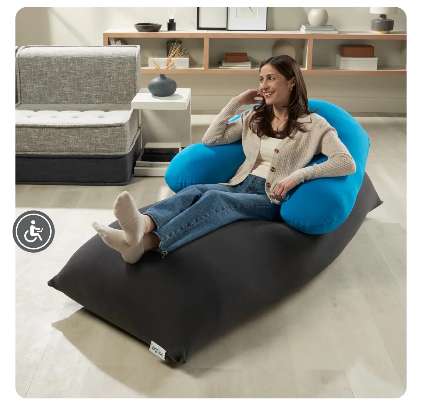 Yogibo Max & Roll lumbar/support Beanbag image indicator(2)