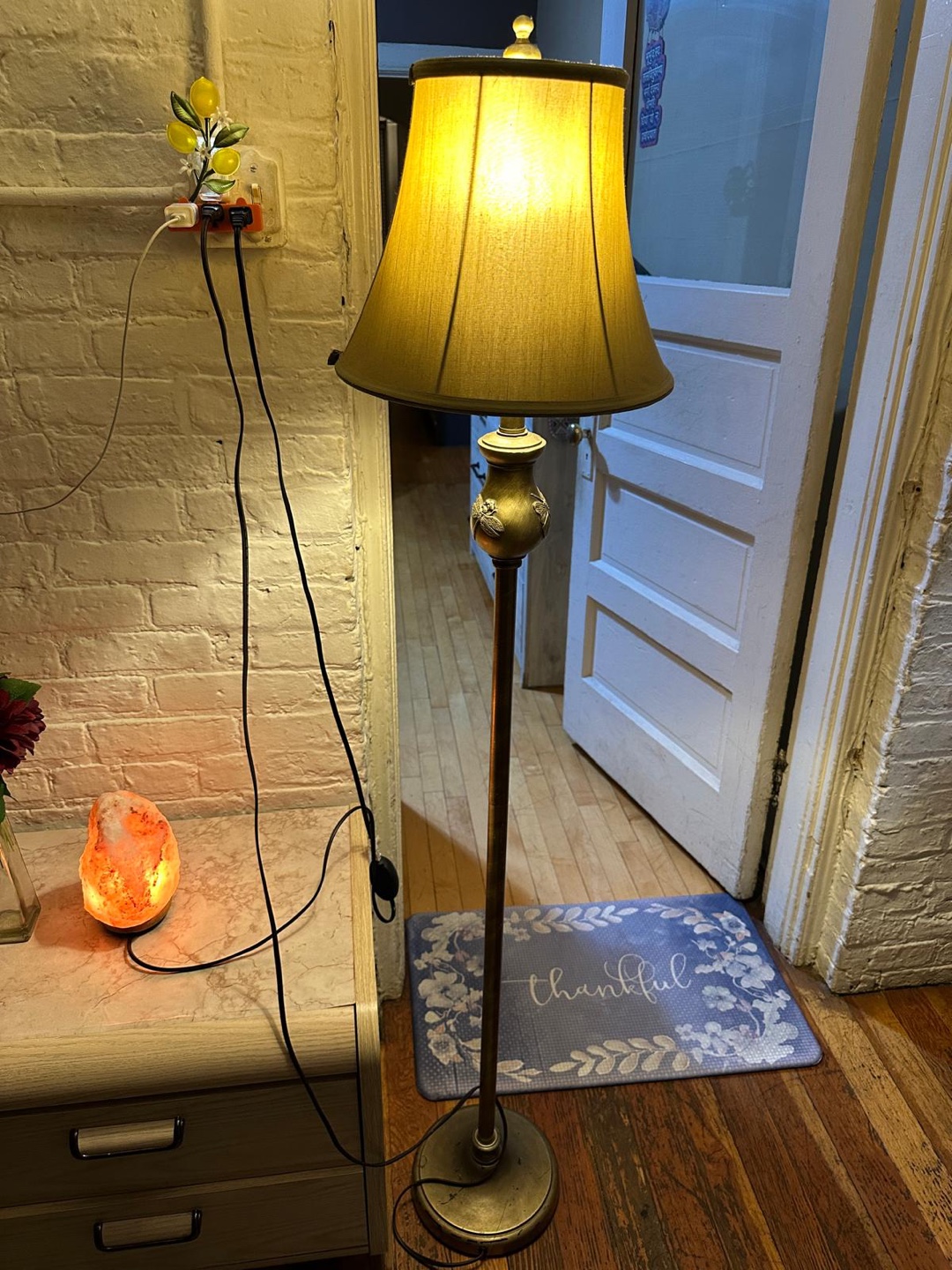 Vintage-Style Floor Lamp