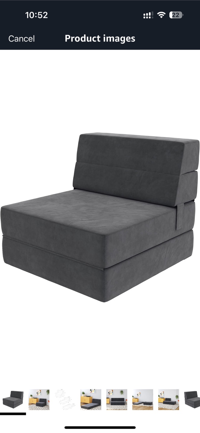 5-in-1 Modular Chair and Lounger Bed - photo 2