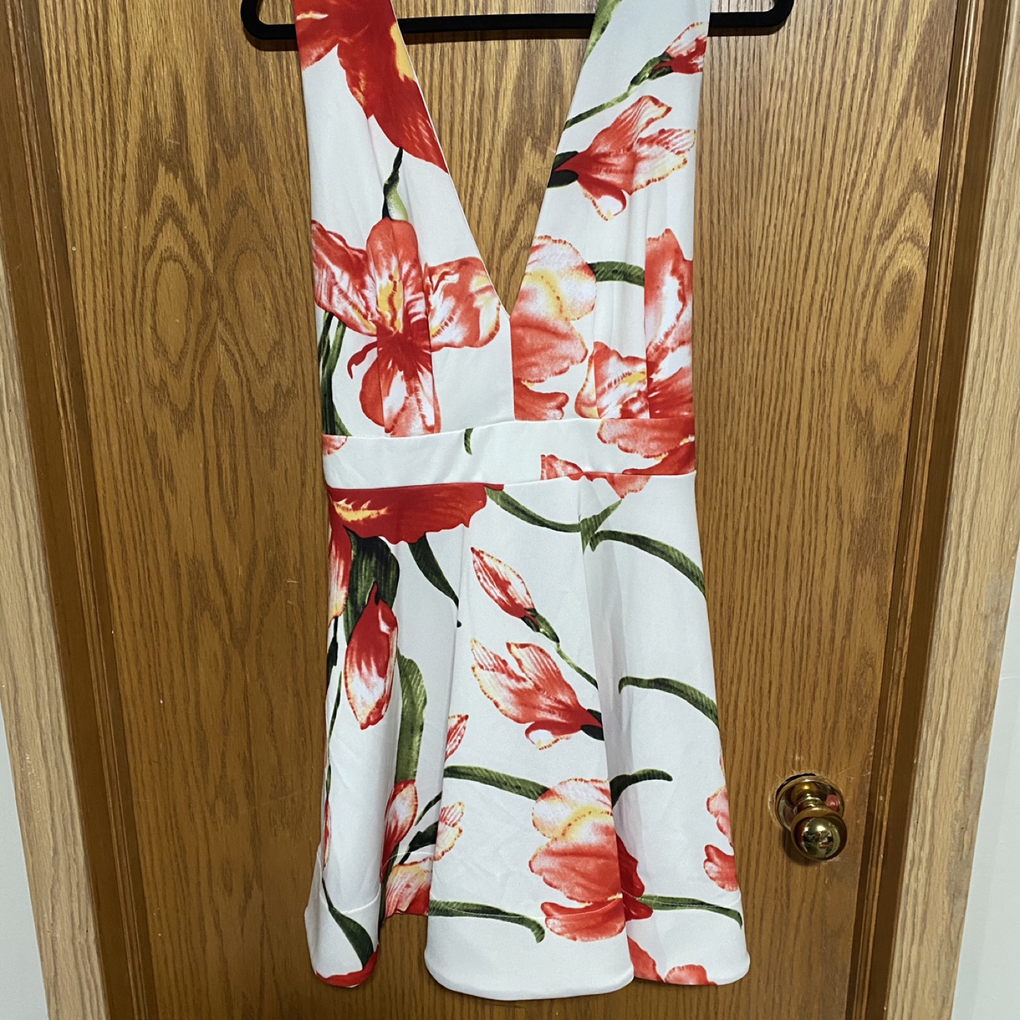 Plus size floral print fit & flare Dress - photo 3
