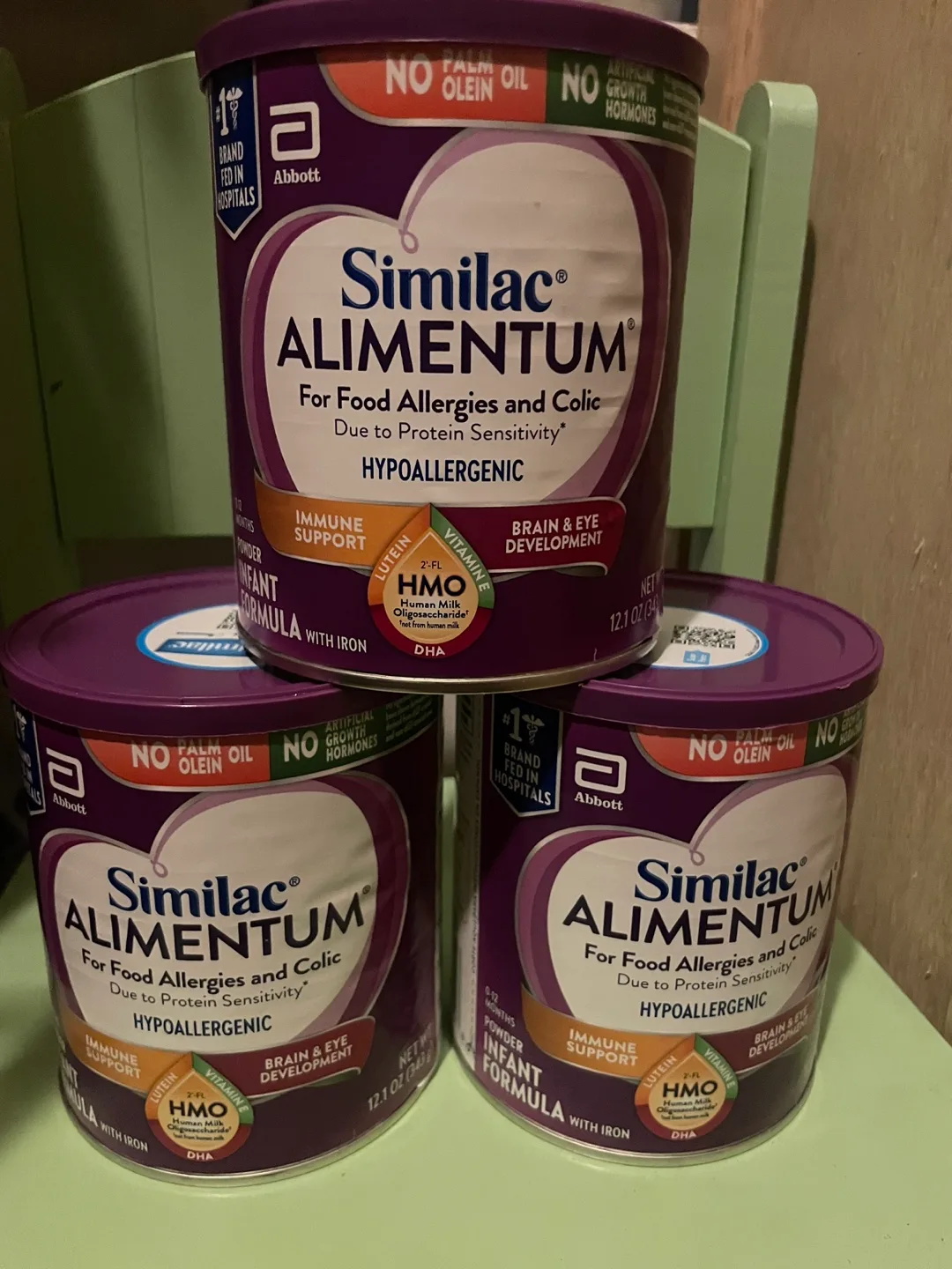 3 cans Similac Alimentum Infant Formula (3 cans) thumbnail