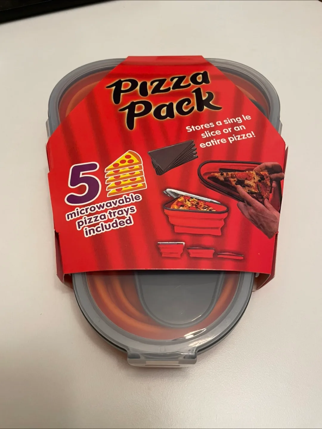 Pizza Pack - 5 Microwavable Pizza Trays 🧡 thumbnail