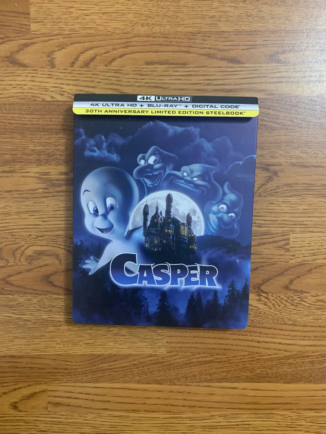 Casper (30th Anniversary LE Steelbook) 4K UHD Blu-ray Combo Pack thumbnail