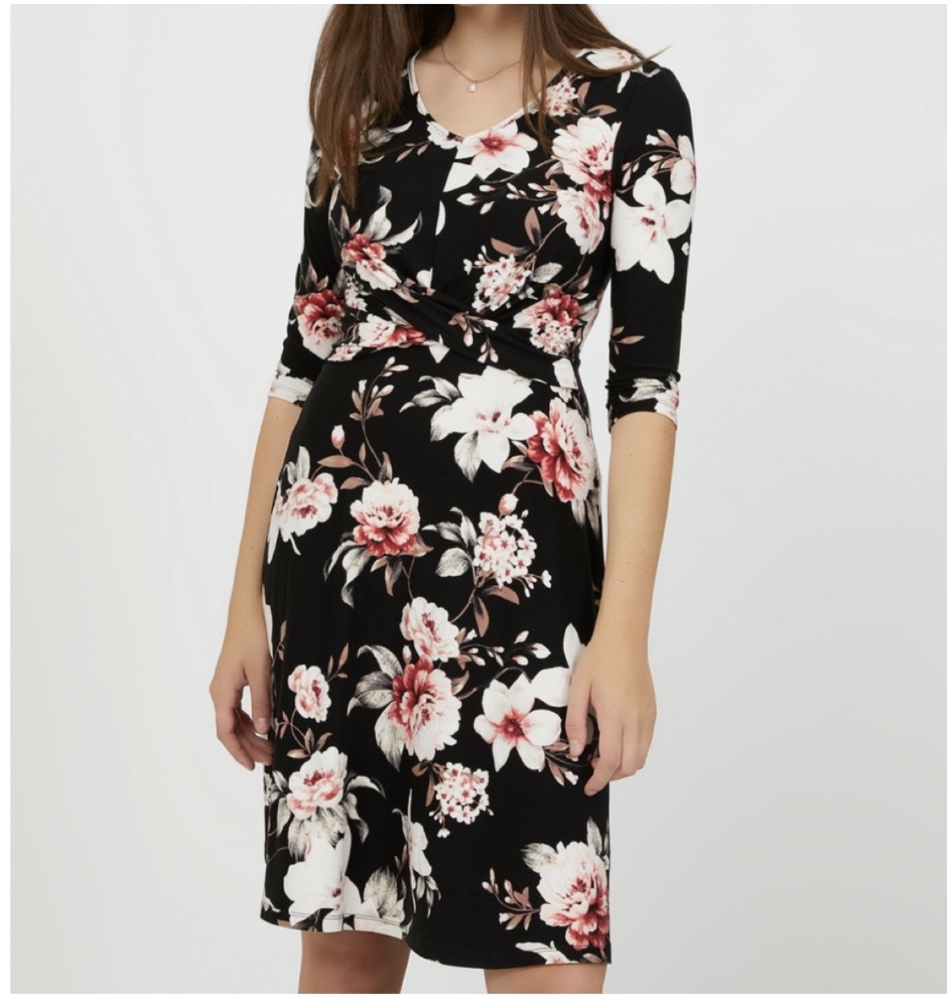 Fit & Flare floral dress - photo 2