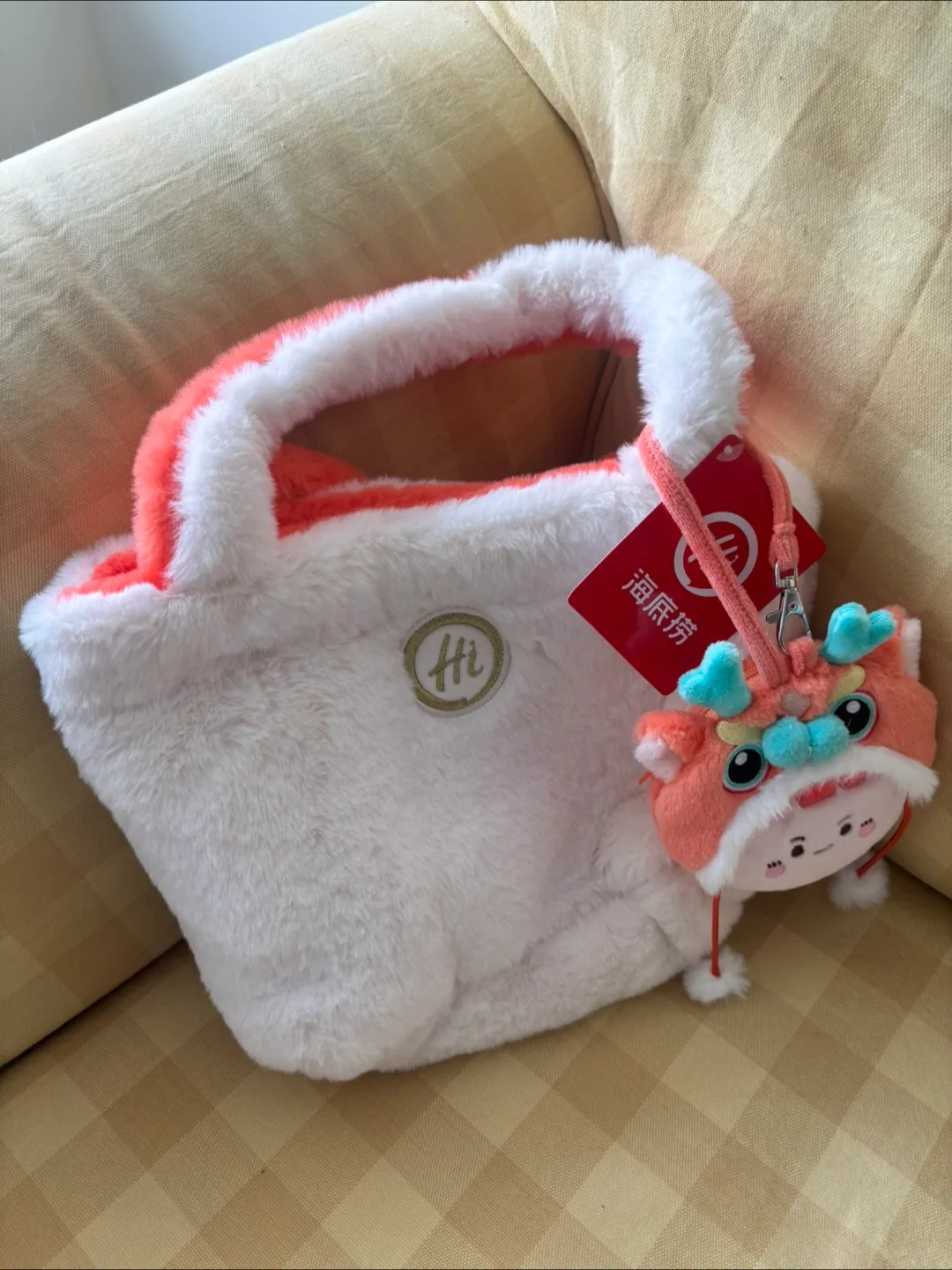 New double sided plush Handbag thumbnail