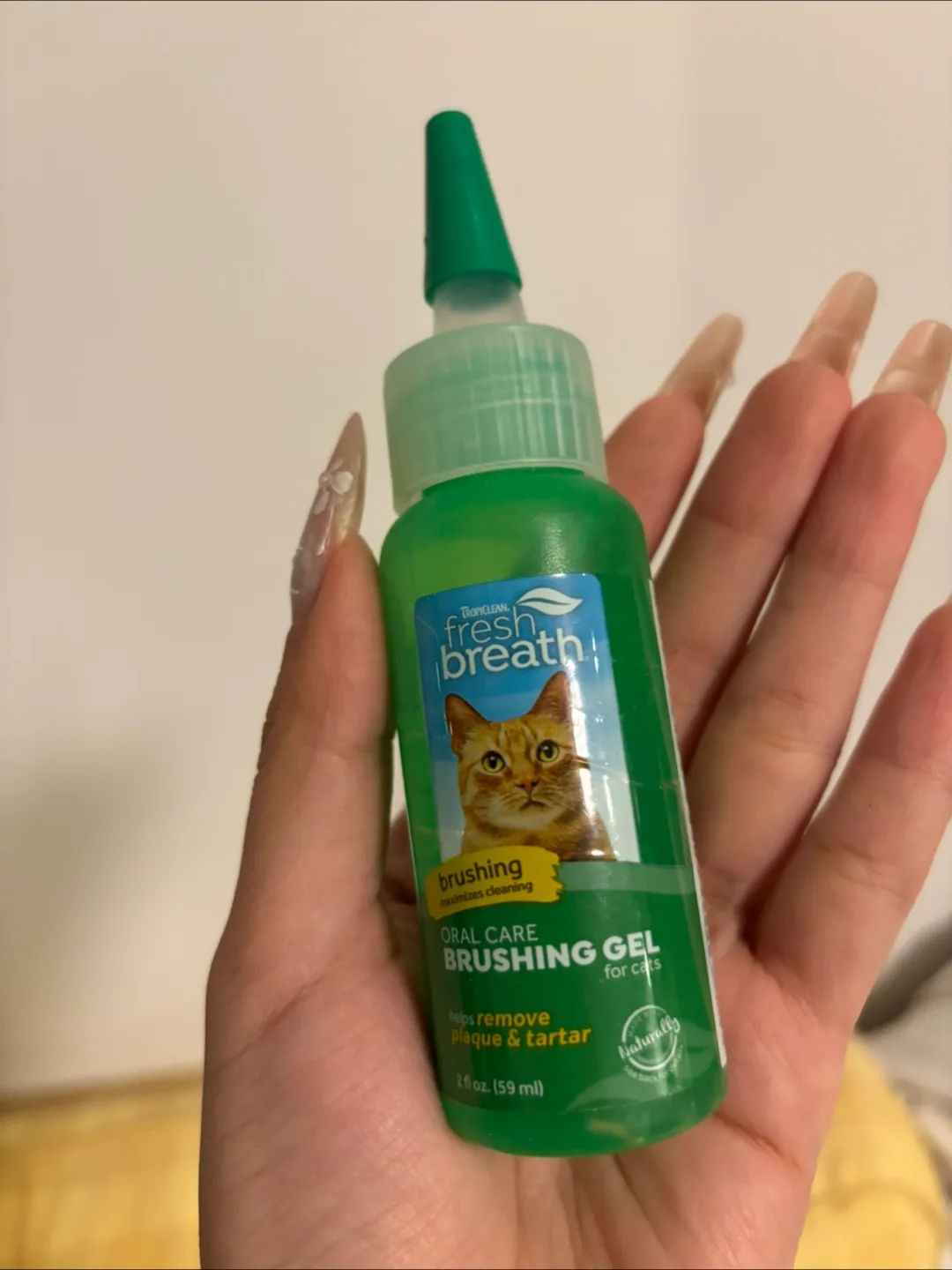 Tropiclean Fresh Breath Brushing Gel for Cats thumbnail