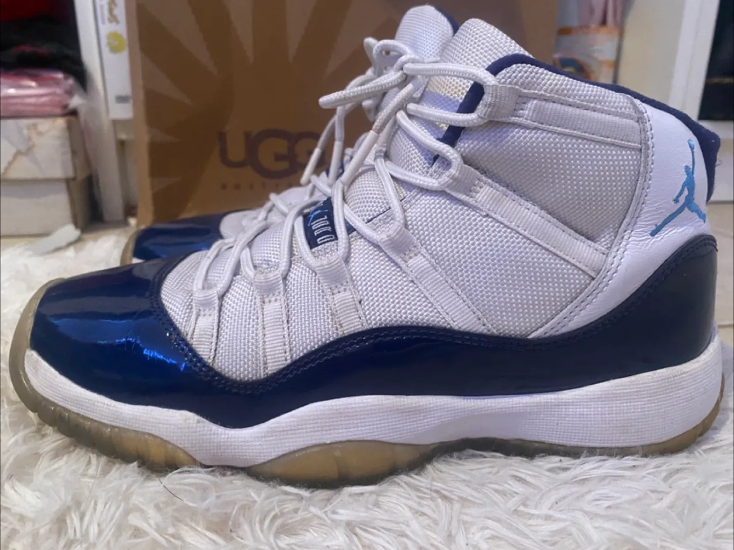 Jordan 11 Retro Navy Blue | 7Y thumbnail