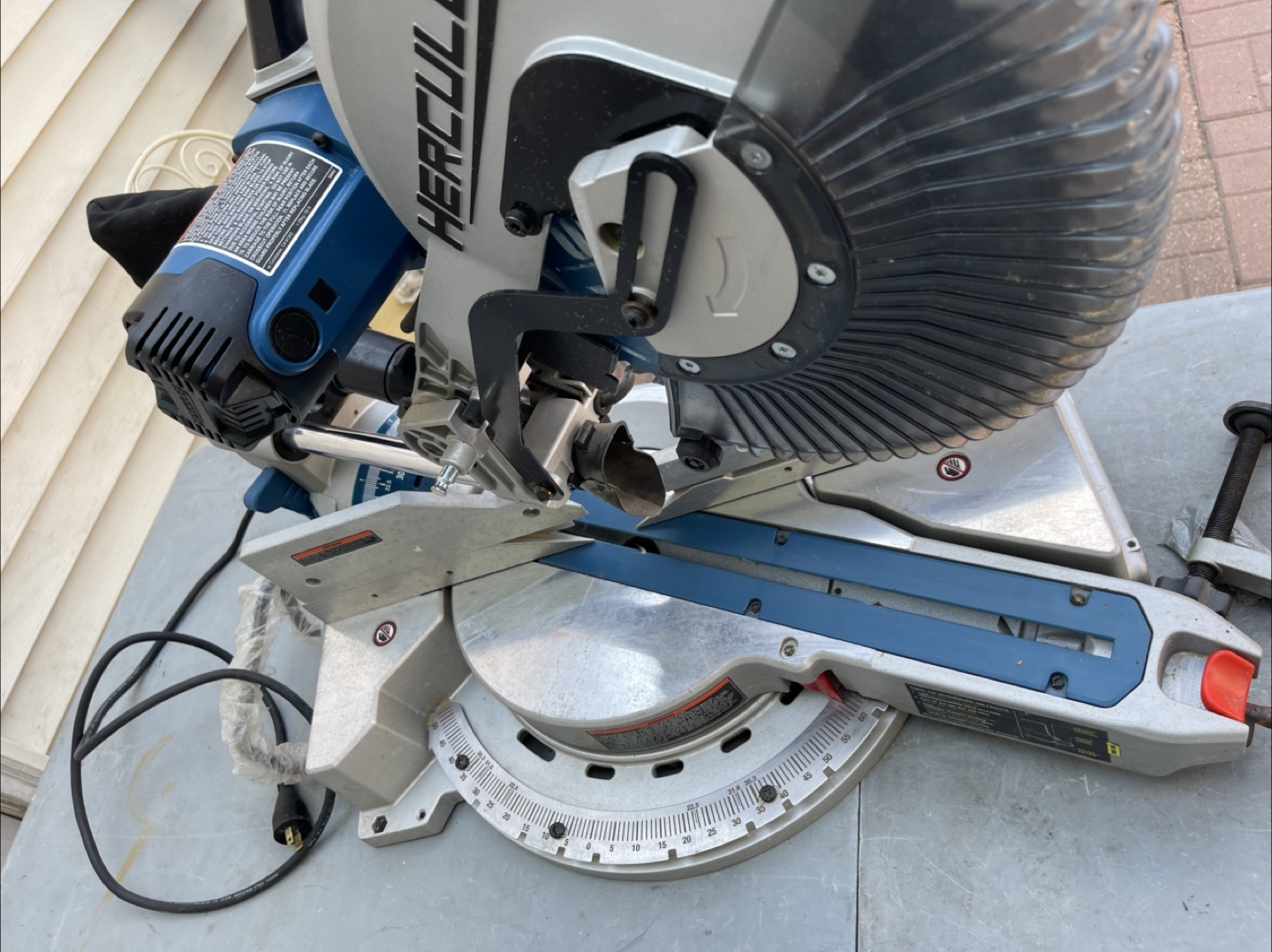 HERCULES 12 in. Dual-Bevel Sliding Compound Miter Saw - photo 3
