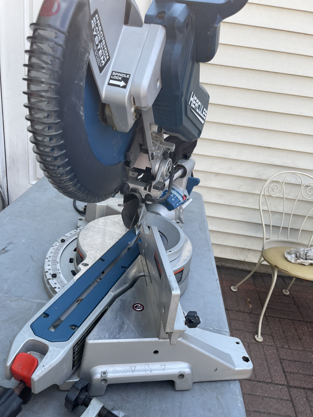 HERCULES 12 in. Dual-Bevel Sliding Compound Miter Saw - photo 2
