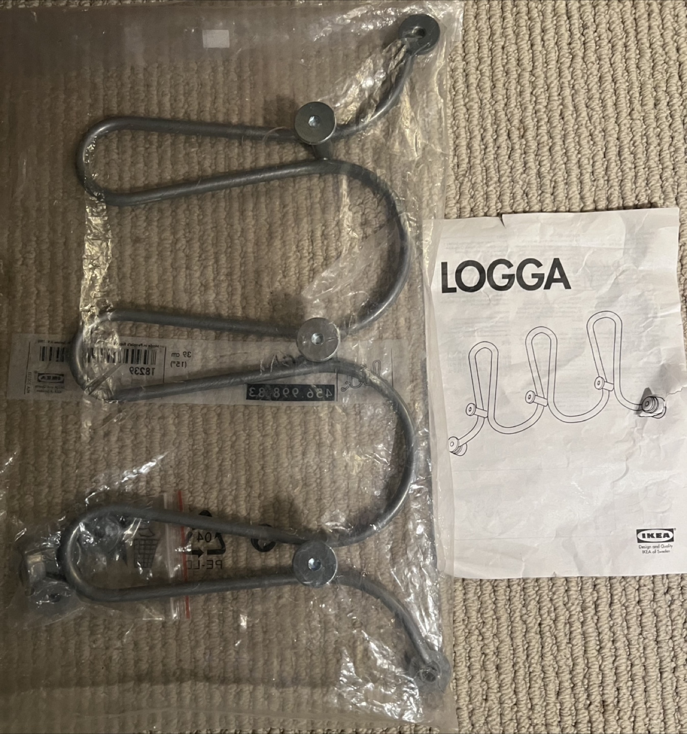 IKEA LOGGA  Hanger - New in Package