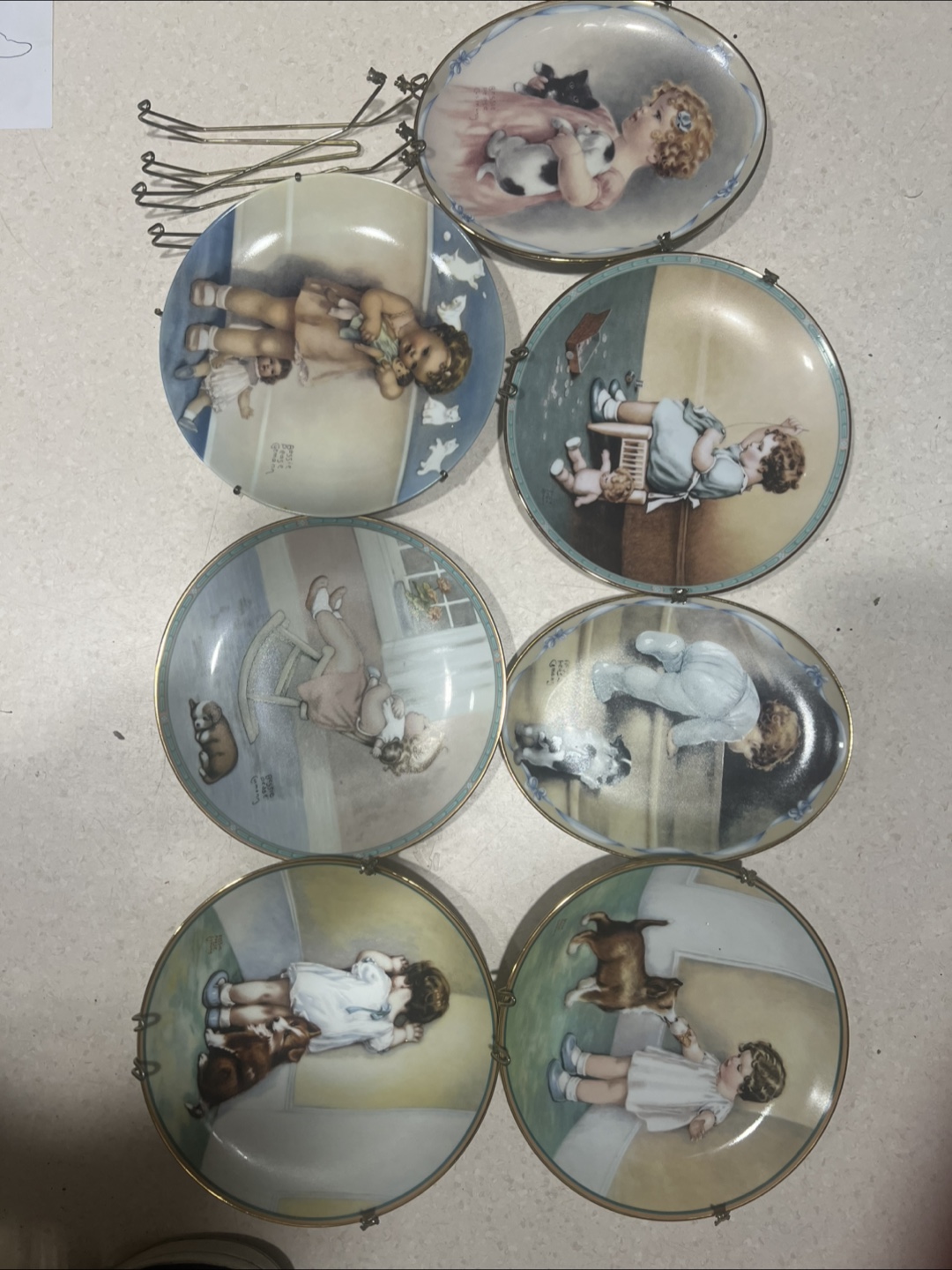 Victorianna Fine China Children's Plates