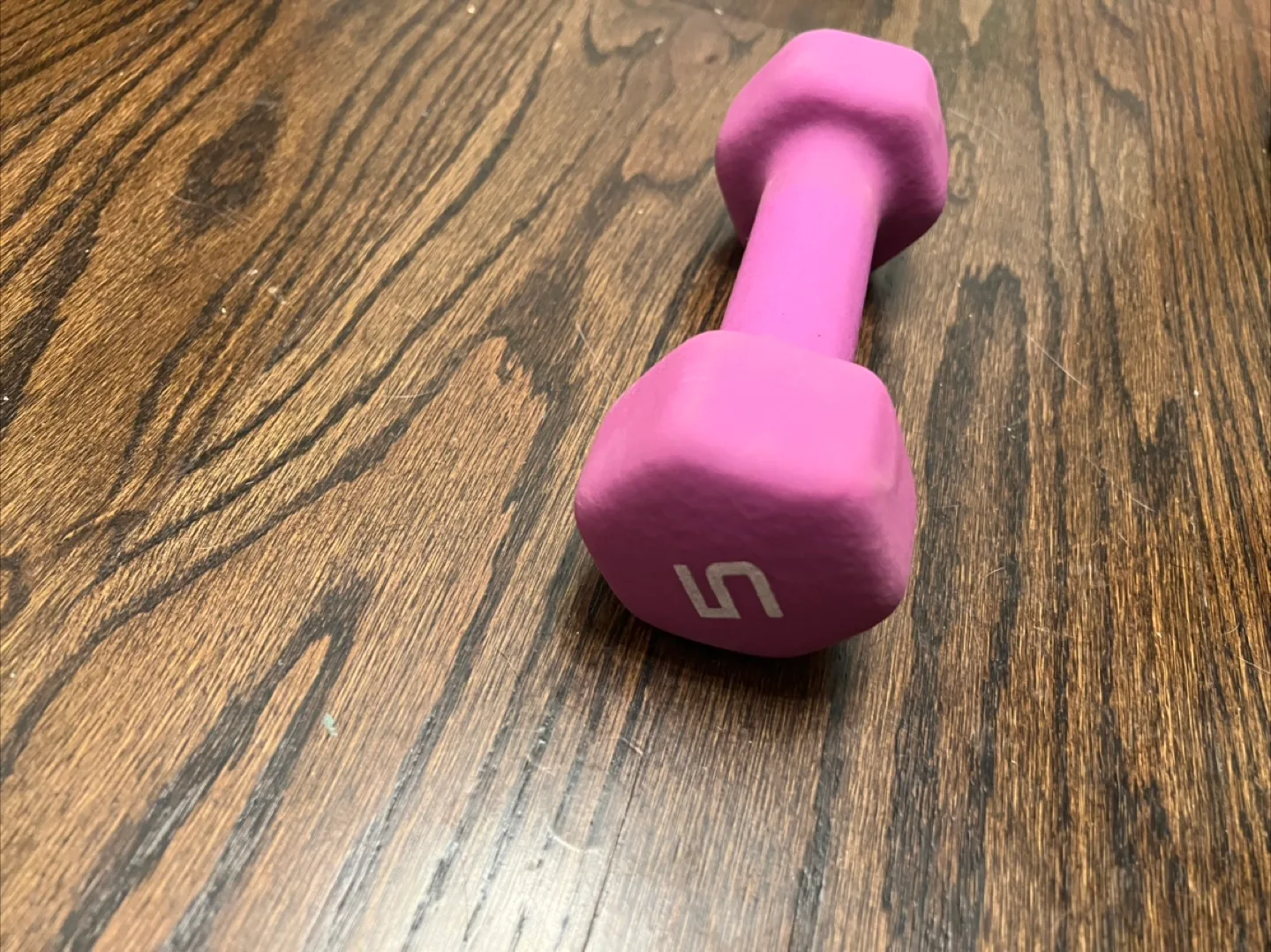 5 lb Pink Dumbbell - in mint conditions image indicator(2)