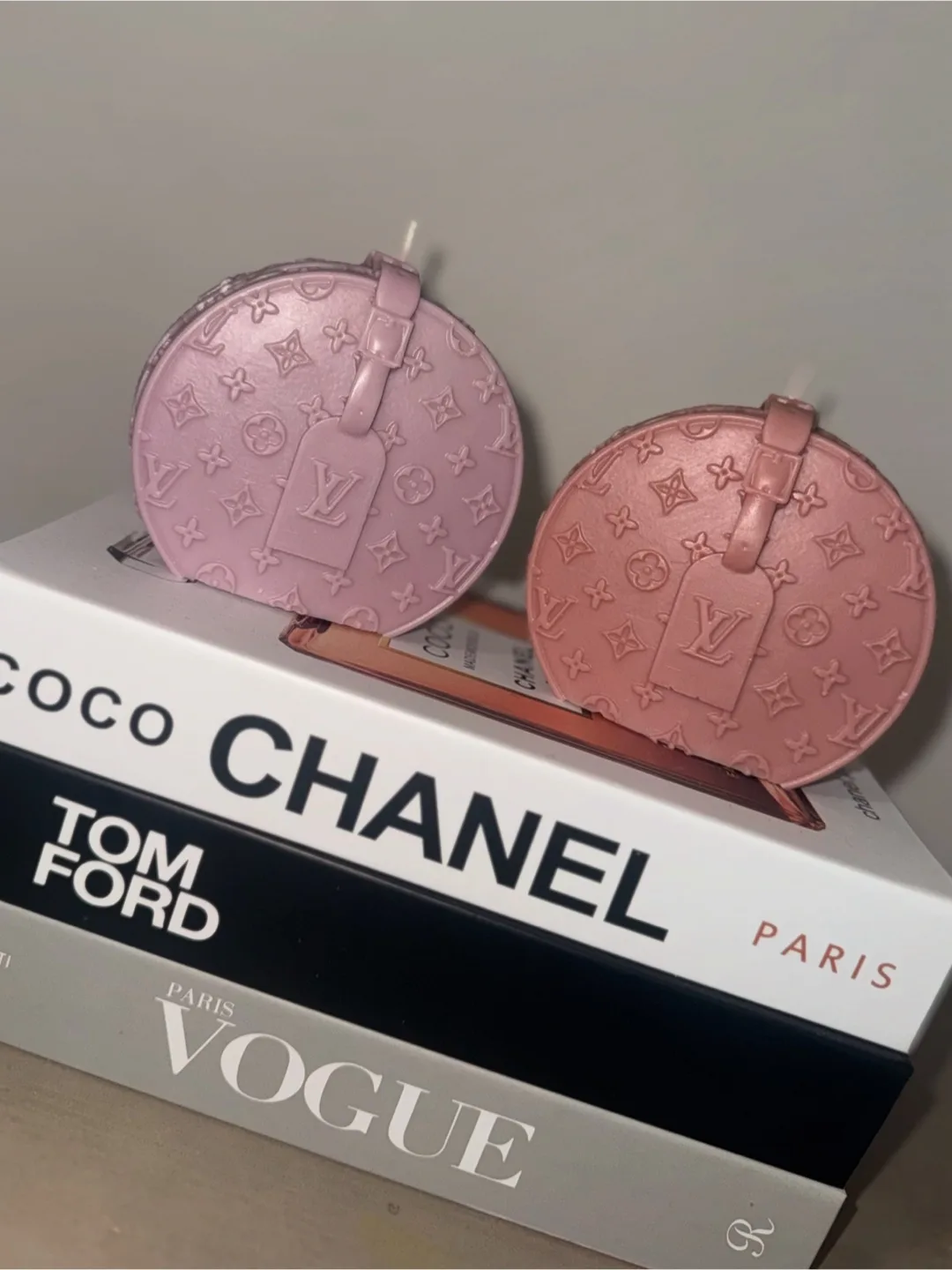 Louis Vuitton Inspired Decorative Candle thumbnail