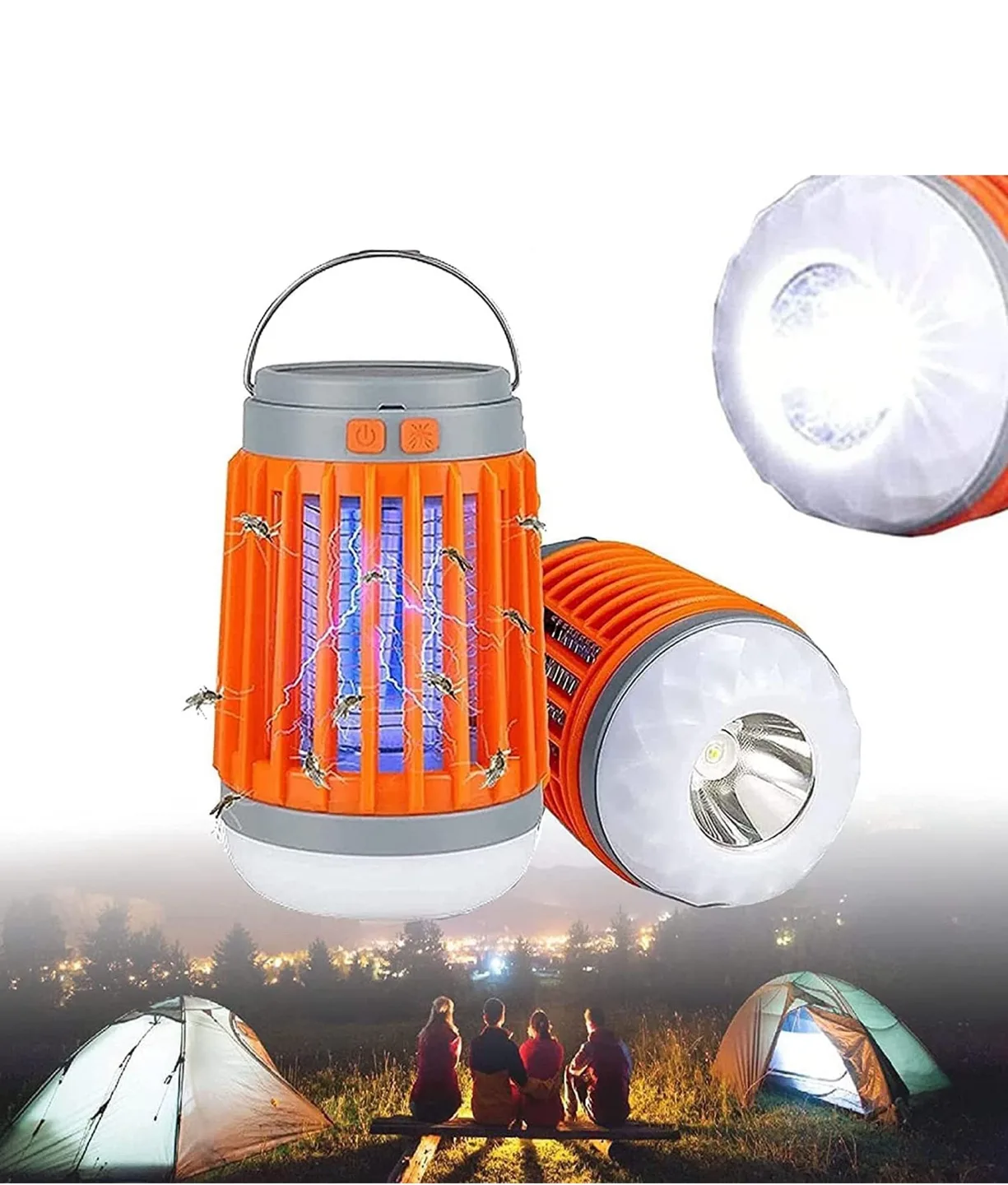 Multi-Purpose 3in1 LED Mosquito Killer Lamp image indicator(3)