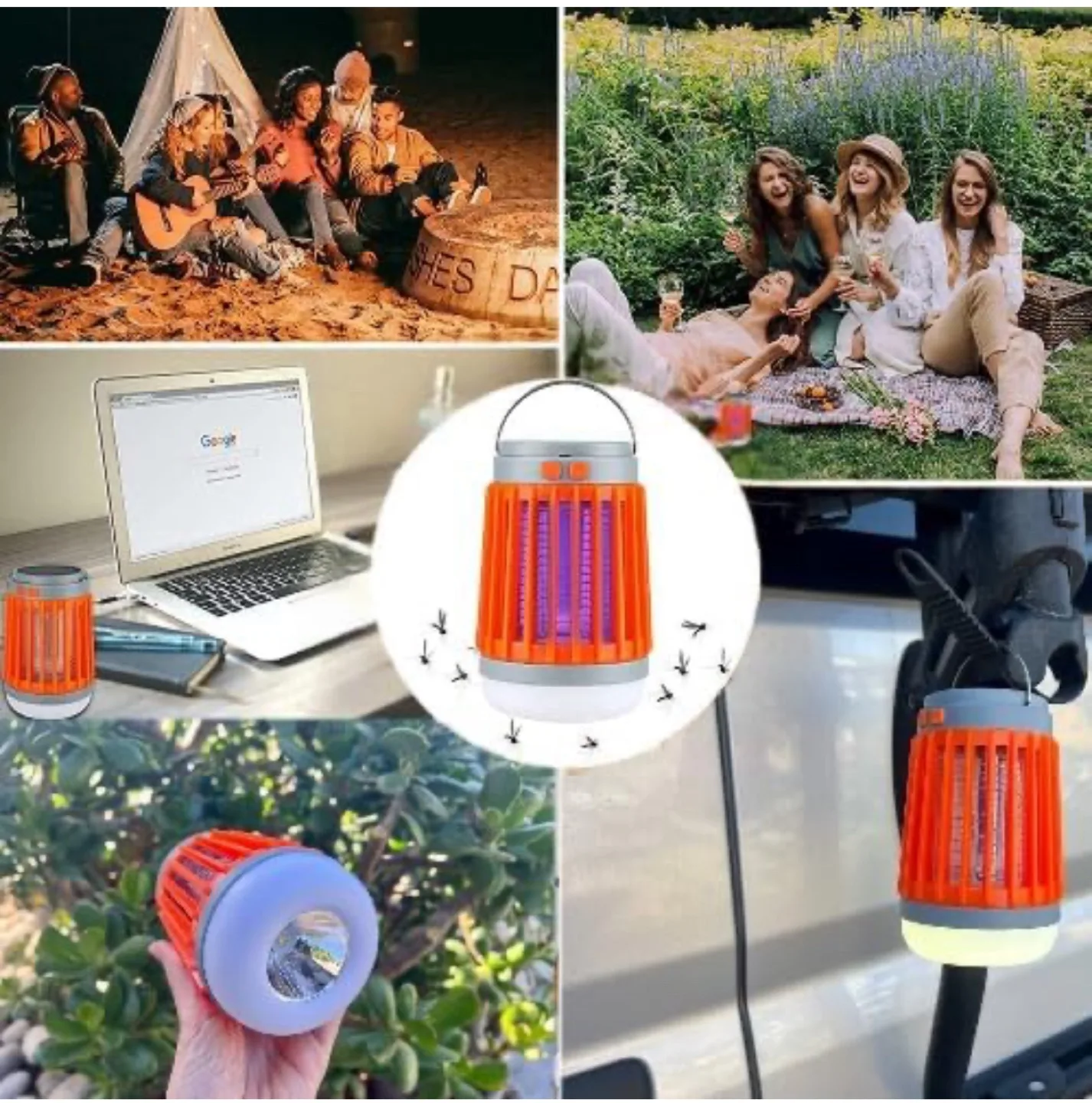 Multi-Purpose 3in1 LED Mosquito Killer Lamp image indicator(6)