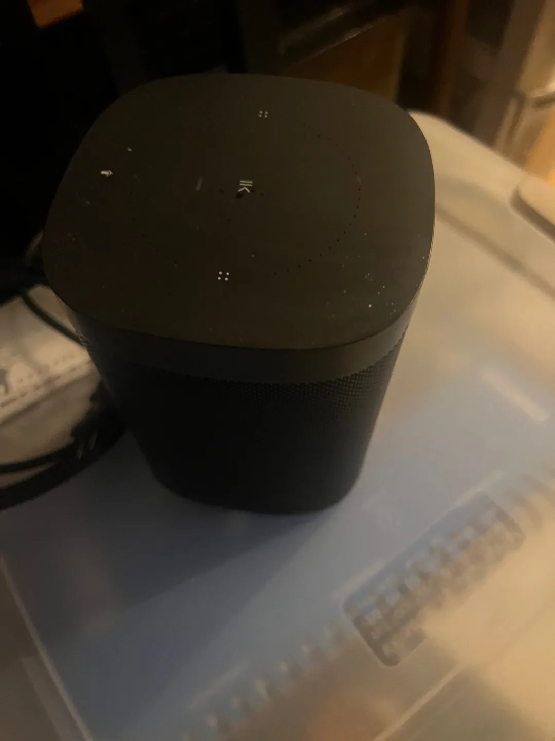 Sonos One (Gen 2) Smart Speaker - Black thumbnail
