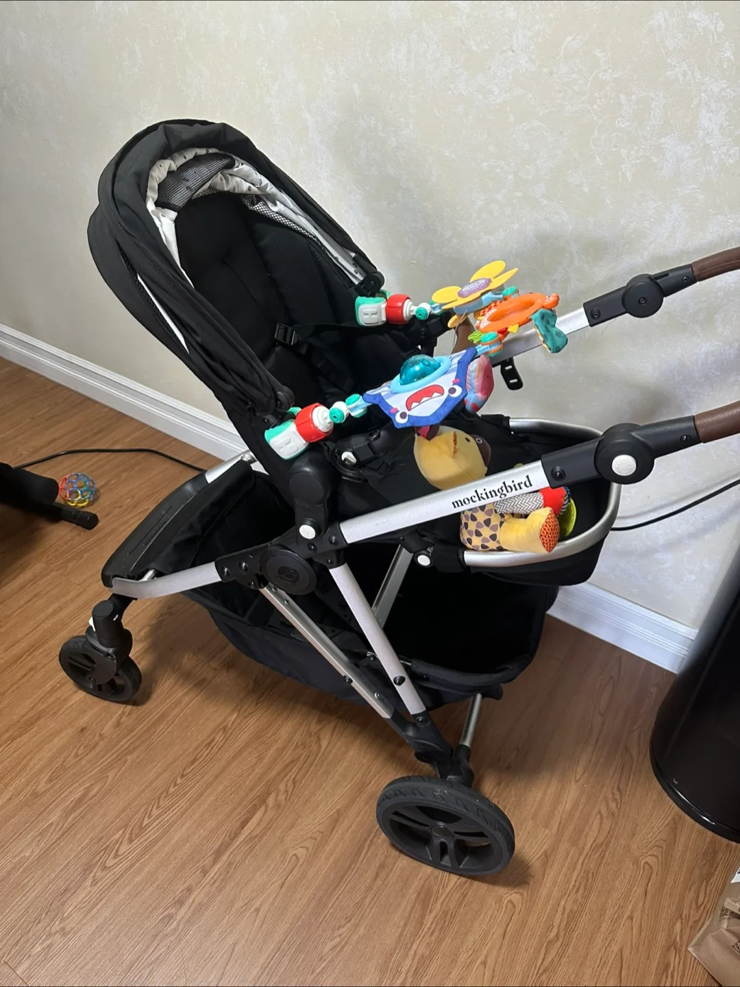 Mockingbird Stroller & Bassinet - Black thumbnail