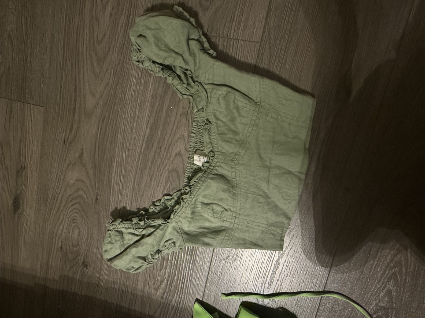 Wildfred Green Crop Top